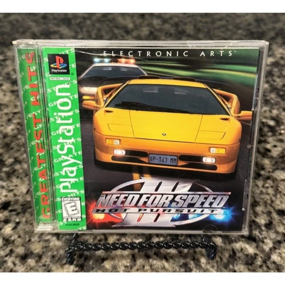 Need for Speed III: Hot Pursuit Sony PlayStation 1 PS1 1998 Disc Manual Tested